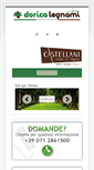 Mobile Screenshot of doricalegnami.it